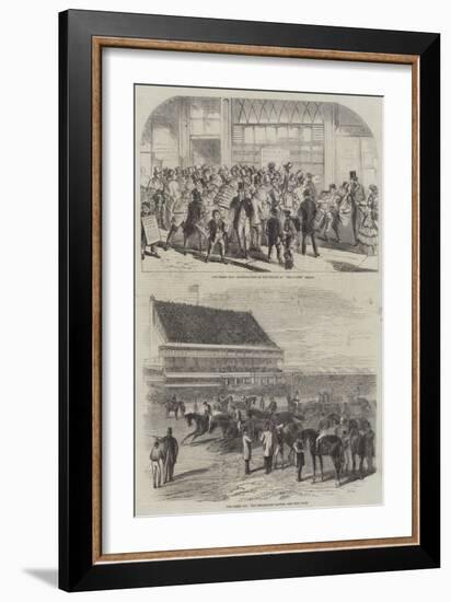 The Derby Day-null-Framed Premium Giclee Print