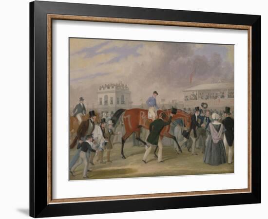 The Derby Pets: the Winner, 1842-James Pollard-Framed Giclee Print