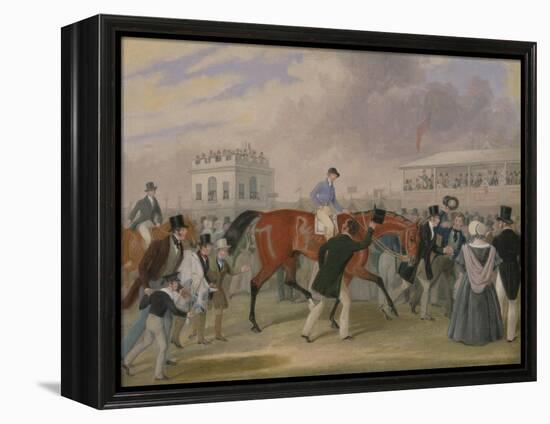 The Derby Pets: the Winner, 1842-James Pollard-Framed Premier Image Canvas