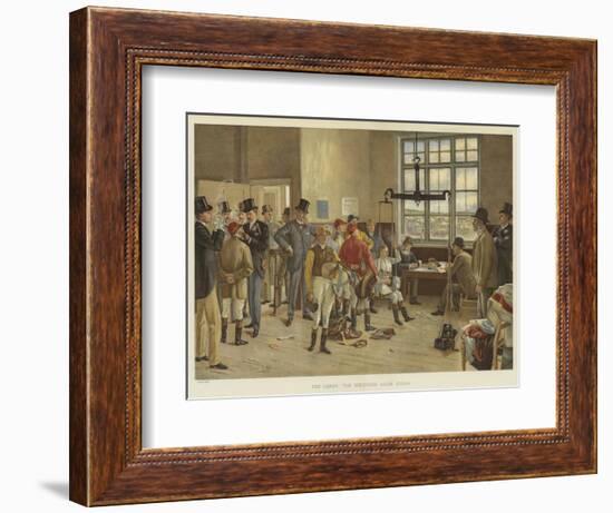 The Derby, the Weighing Room, Epsom-Isaac J. Cullin-Framed Giclee Print