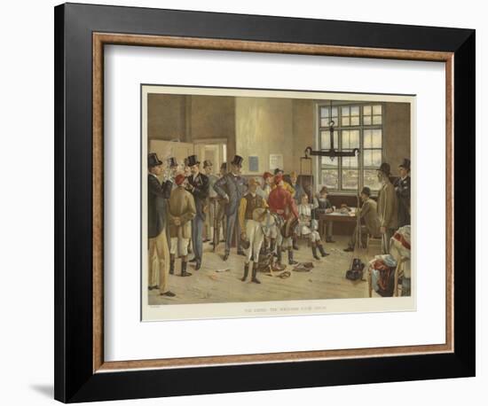 The Derby, the Weighing Room, Epsom-Isaac J. Cullin-Framed Giclee Print