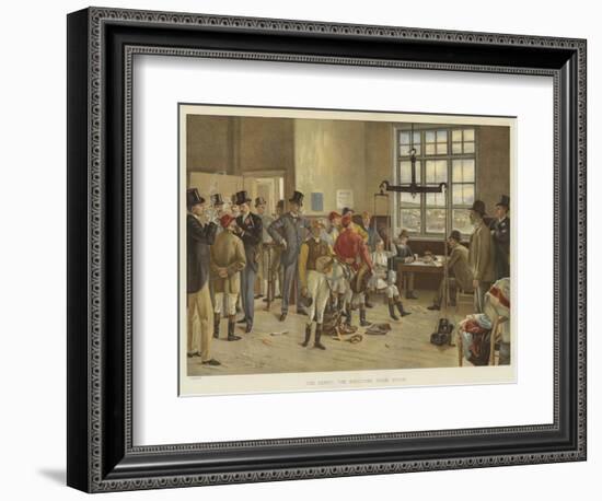 The Derby, the Weighing Room, Epsom-Isaac J. Cullin-Framed Giclee Print