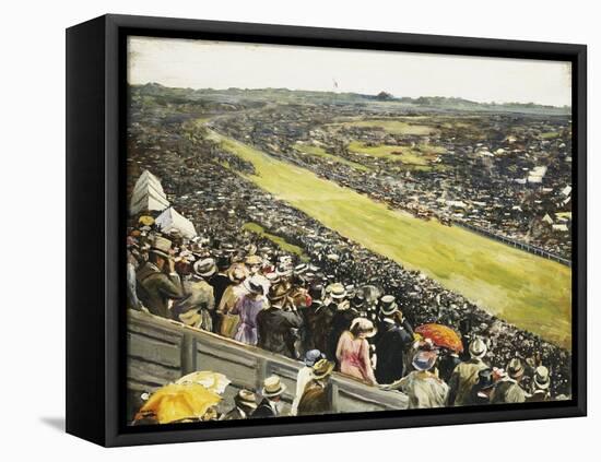 The Derby-Sir John Lavery-Framed Premier Image Canvas