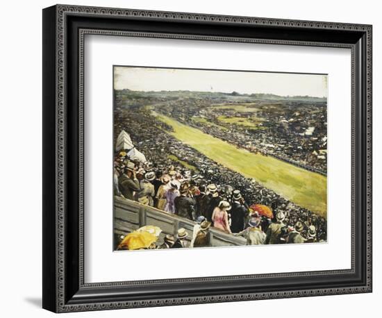 The Derby-Sir John Lavery-Framed Giclee Print