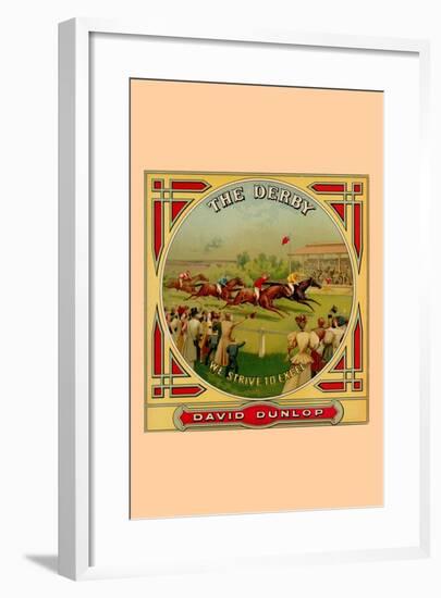 The Derby-null-Framed Art Print