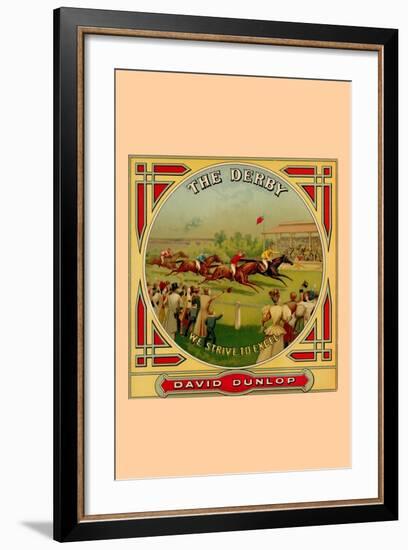 The Derby-null-Framed Art Print