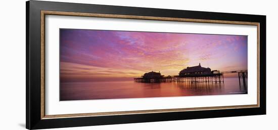 The Derelict West Pier, Brighton, East Sussex, Sussex, England, UK, Europe-David Tipling-Framed Photographic Print