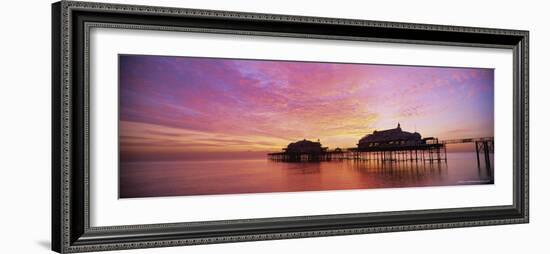 The Derelict West Pier, Brighton, East Sussex, Sussex, England, UK, Europe-David Tipling-Framed Photographic Print