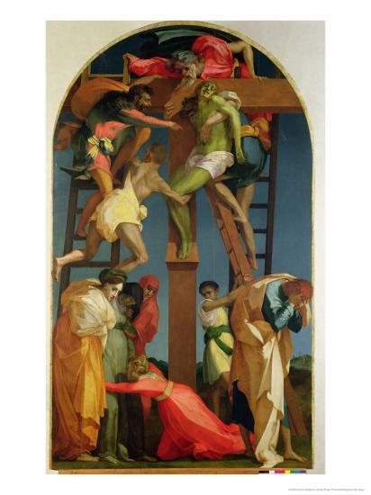 the descent from the cross 1521 giclee print by rosso fiorentino