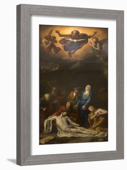 The Descent from the Cross, 1760s-Anton Raphael Mengs-Framed Giclee Print