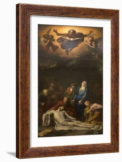 The Descent from the Cross, 1760s-Anton Raphael Mengs-Framed Giclee Print