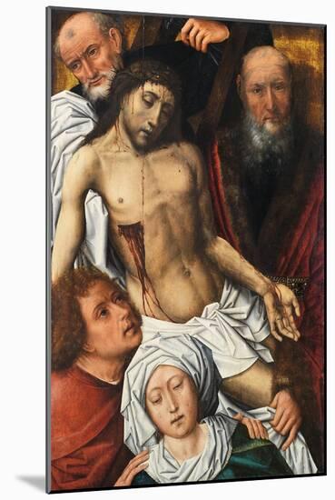 The Descent from the Cross, C. 1500-Colijn de Coter-Mounted Giclee Print