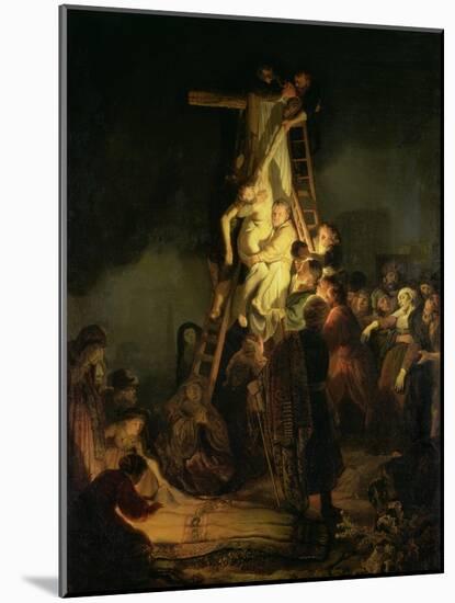 The Descent from the Cross-Rembrandt van Rijn-Mounted Giclee Print