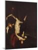 The Descent from the Cross-Luca Giordano-Mounted Giclee Print