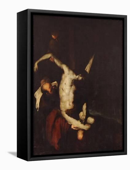 The Descent from the Cross-Luca Giordano-Framed Premier Image Canvas