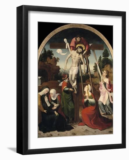 The Descent from the Cross-Juan Correa de Vivar-Framed Giclee Print