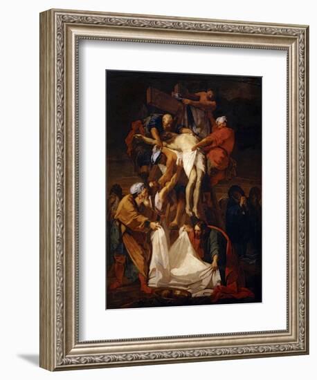 The Descent from the Cross-Jean Jouvenet-Framed Giclee Print