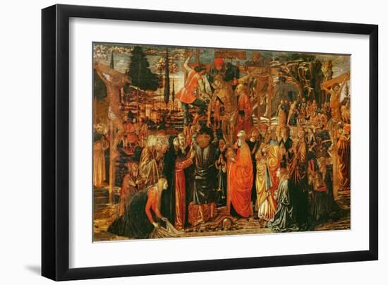 The Descent from the Cross-Benozzo di Lese di Sandro Gozzoli-Framed Giclee Print