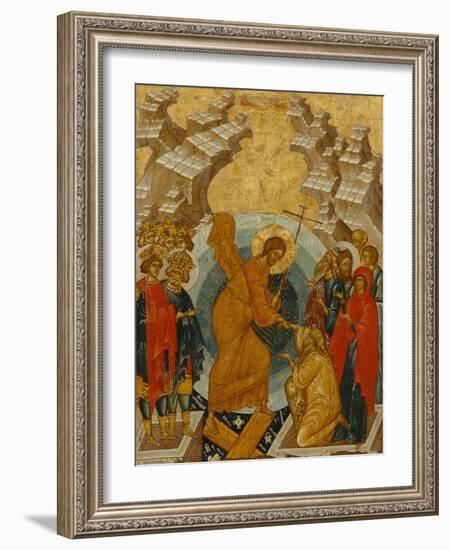 The Descent into Hell-null-Framed Giclee Print