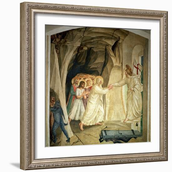 The Descent into Limbo, 1442-Fra Angelico-Framed Giclee Print