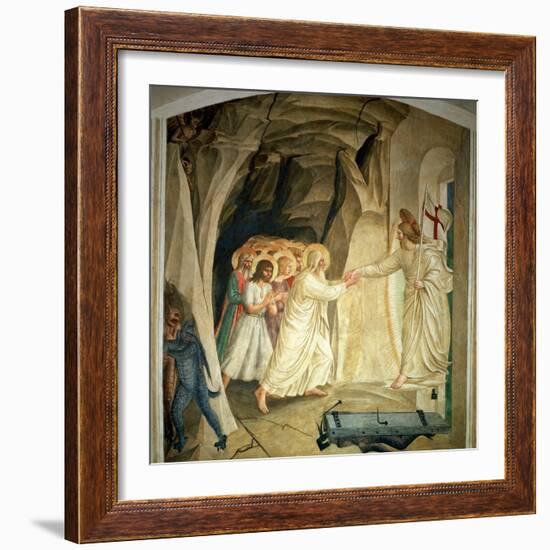 The Descent into Limbo, 1442-Fra Angelico-Framed Giclee Print