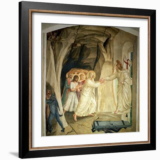 The Descent into Limbo, 1442-Fra Angelico-Framed Giclee Print