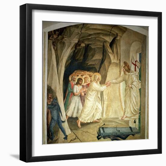 The Descent into Limbo, 1442-Fra Angelico-Framed Giclee Print