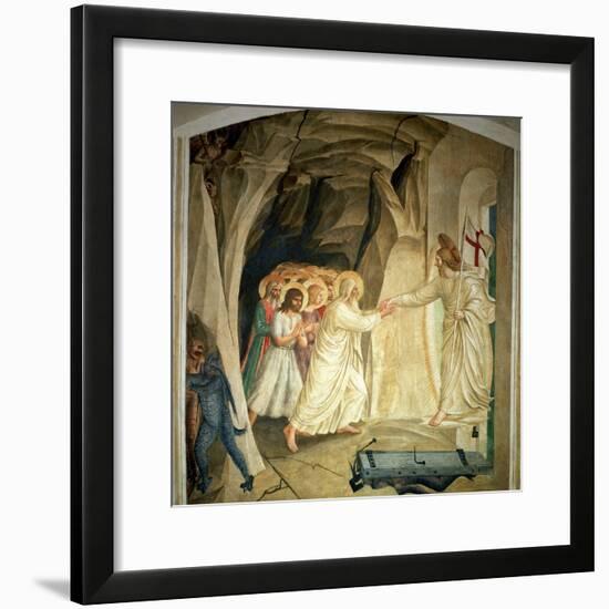 The Descent into Limbo, 1442-Fra Angelico-Framed Giclee Print