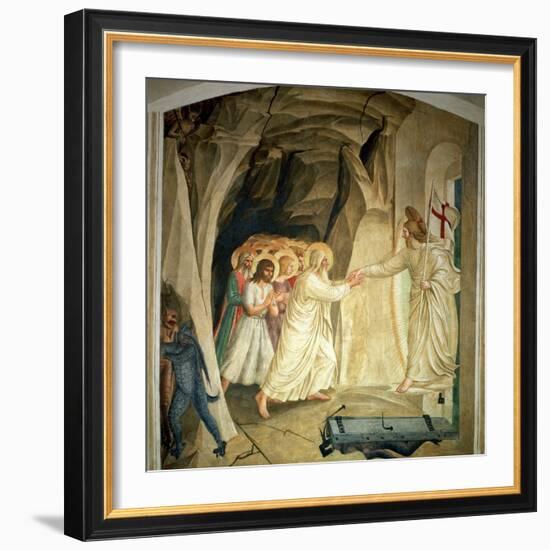 The Descent into Limbo, 1442-Fra Angelico-Framed Giclee Print