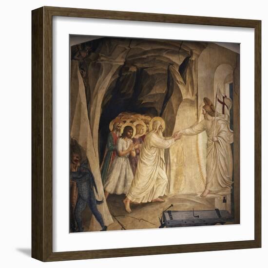 The Descent of Christ into Limbo-Giovanni Da Fiesole-Framed Premium Giclee Print