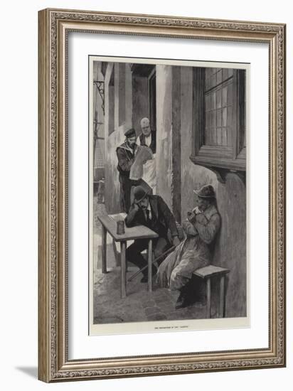 The Description in the Gazette-Richard Caton Woodville II-Framed Giclee Print