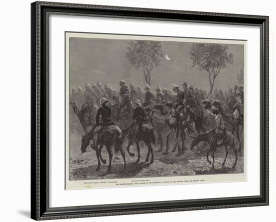 The Desert March, Two O'Clock in the Morning-William Heysham Overend-Framed Giclee Print