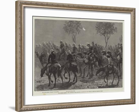 The Desert March, Two O'Clock in the Morning-William Heysham Overend-Framed Giclee Print