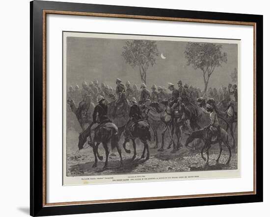 The Desert March, Two O'Clock in the Morning-William Heysham Overend-Framed Giclee Print