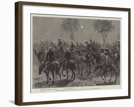 The Desert March, Two O'Clock in the Morning-William Heysham Overend-Framed Giclee Print