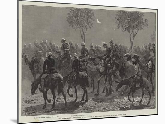 The Desert March, Two O'Clock in the Morning-William Heysham Overend-Mounted Giclee Print