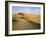 The desert near al-'Ain - sand dunes in striking pink colour-Werner Forman-Framed Giclee Print