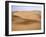 The desert near al-'Ain - the knife blade edges of the dune crests are formed by the wind-Werner Forman-Framed Giclee Print