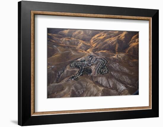 The Desert near the Dead Sea.-Stefano Amantini-Framed Photographic Print