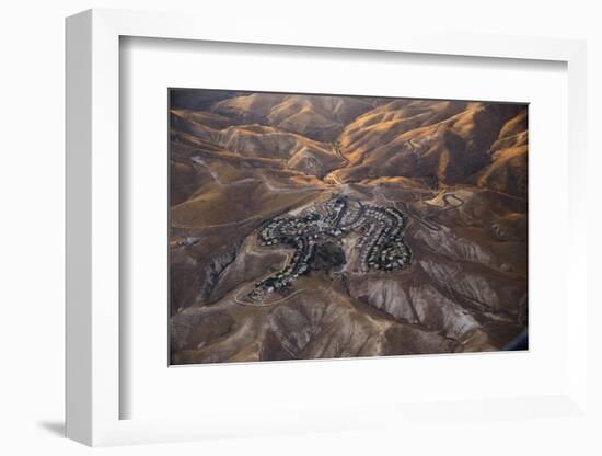 The Desert near the Dead Sea.-Stefano Amantini-Framed Photographic Print