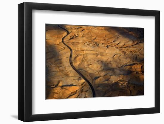 The Desert near the Dead Sea.-Stefano Amantini-Framed Photographic Print