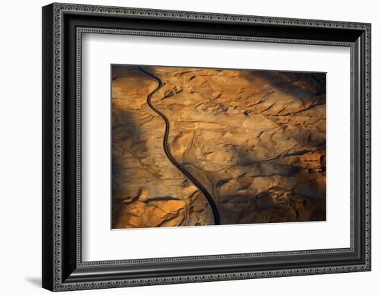 The Desert near the Dead Sea.-Stefano Amantini-Framed Photographic Print