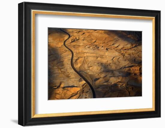 The Desert near the Dead Sea.-Stefano Amantini-Framed Photographic Print