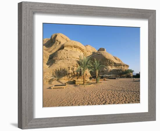 The Desert, Wadi Rum, Jordan, Middle East-Alison Wright-Framed Photographic Print