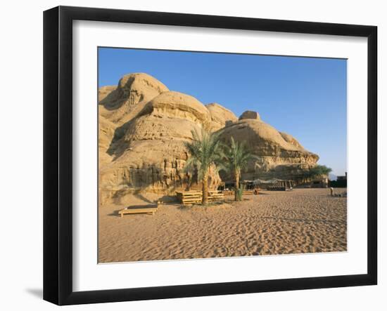 The Desert, Wadi Rum, Jordan, Middle East-Alison Wright-Framed Photographic Print