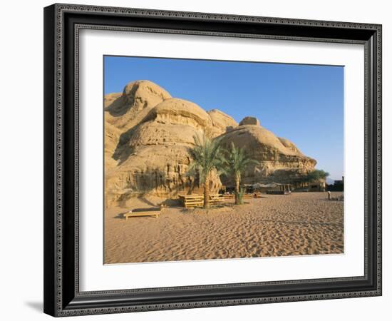 The Desert, Wadi Rum, Jordan, Middle East-Alison Wright-Framed Photographic Print