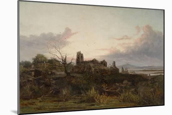 The Deserted Village (Goldsmith's)-James Holland-Mounted Giclee Print