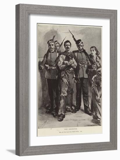 The Deserter-Frank Holl-Framed Giclee Print