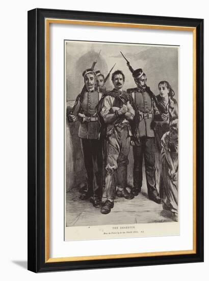 The Deserter-Frank Holl-Framed Giclee Print