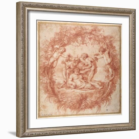The Design of the Tazza Farnese-Peter Paul Rubens-Framed Giclee Print